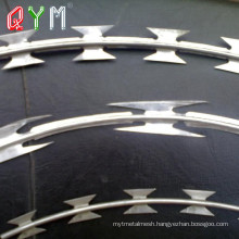 Stainless Razor Wire Single Coil Concertina Razor Wire Fence